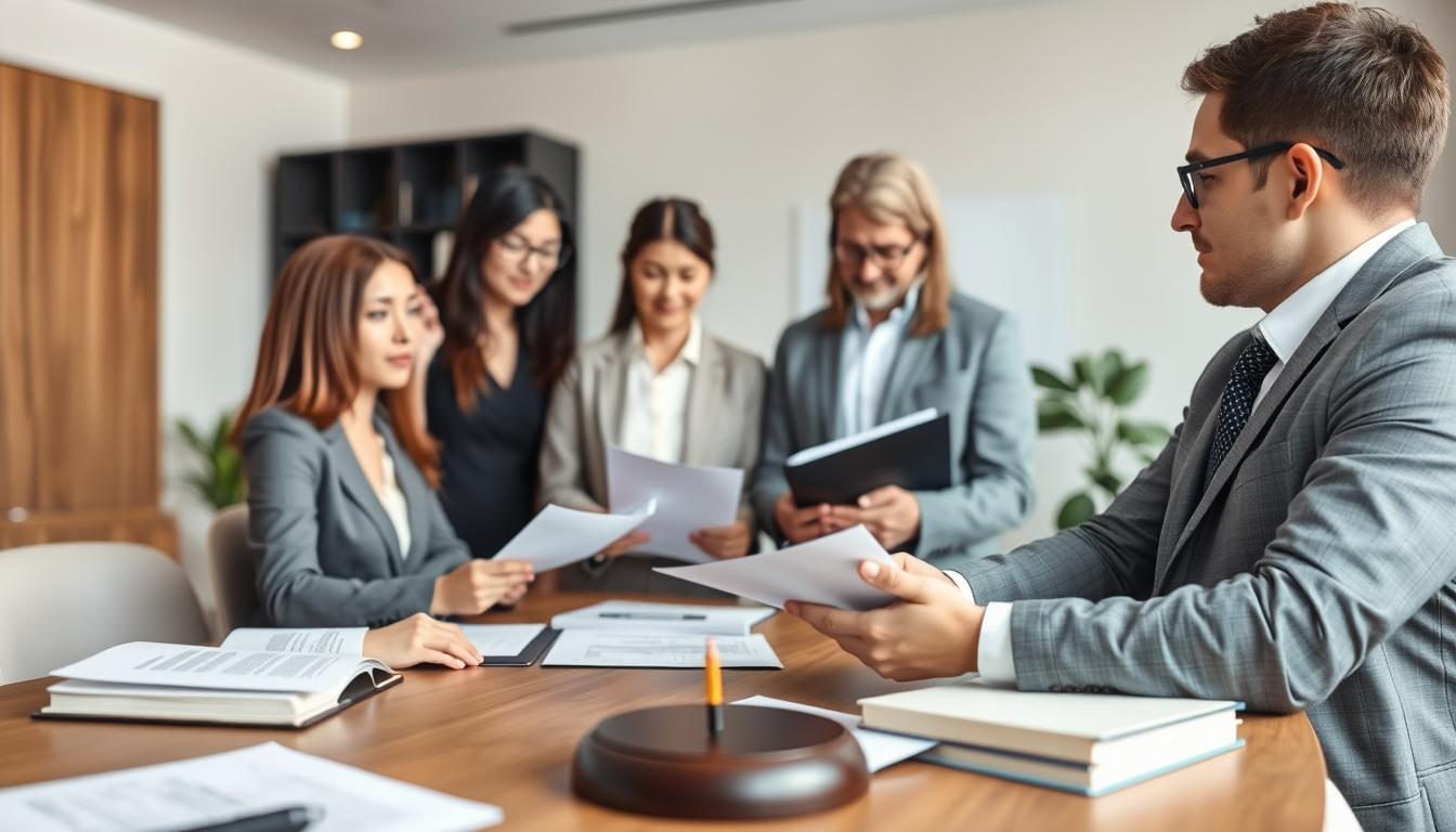 Property settlement paperwork and transfer review